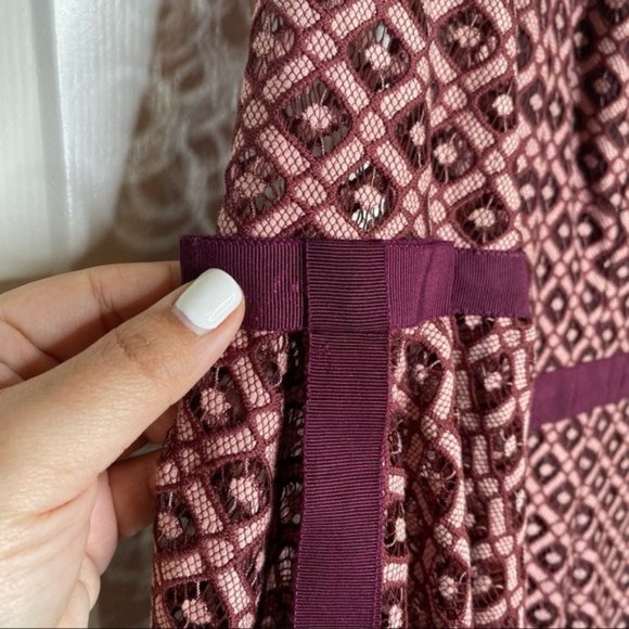 cinq a sept Cossette Lace Bell-Sleeve Dress - Picture 6 of 13